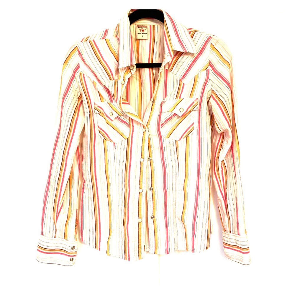 Women’s True Religion button down top
